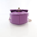 Chanel Mini Purple Lambskin...