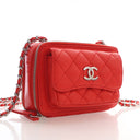 Chanel Mini Lambskin CC Box...
