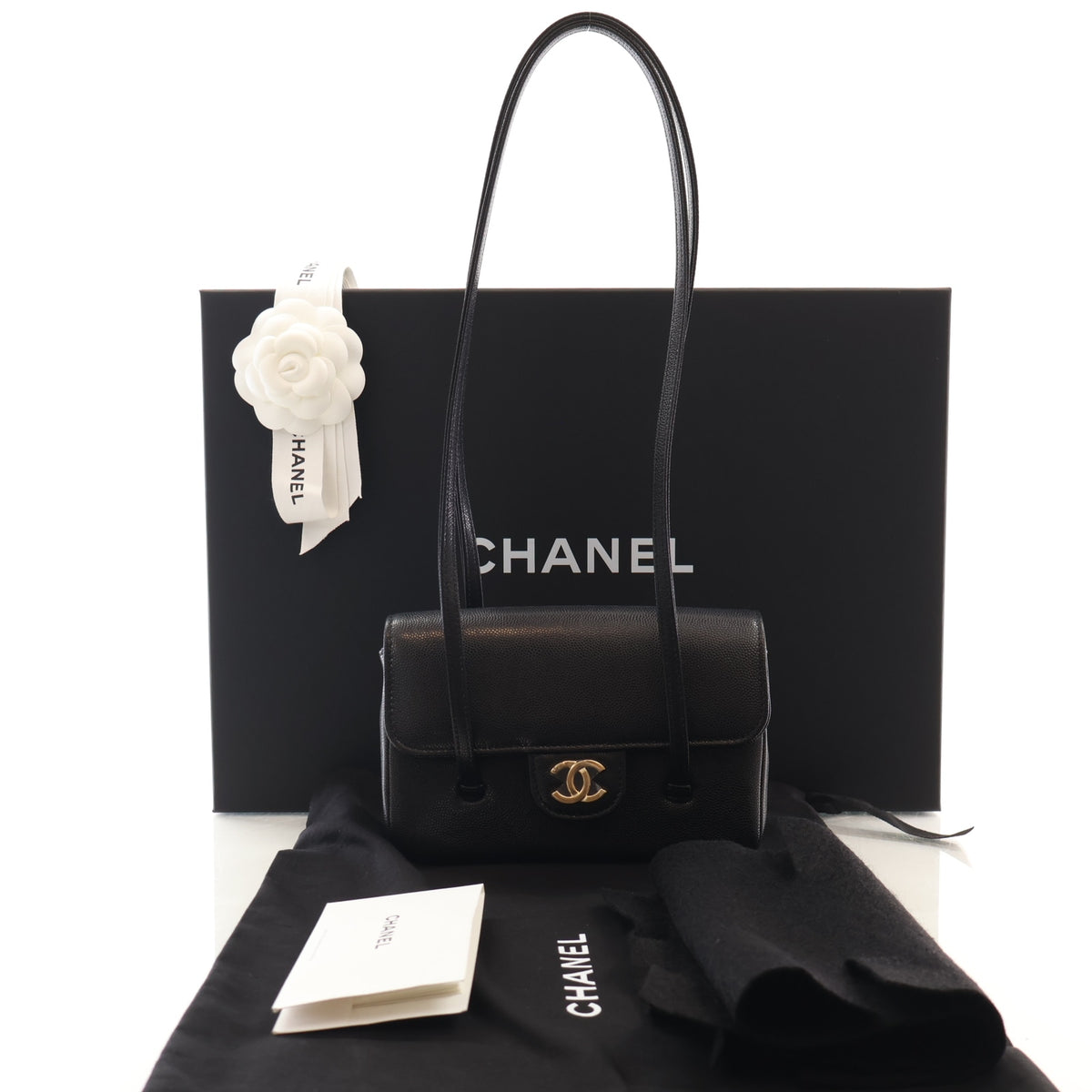 Chanel Mini Caviar Preppy Coco Flap Bag, photo 15 of 15