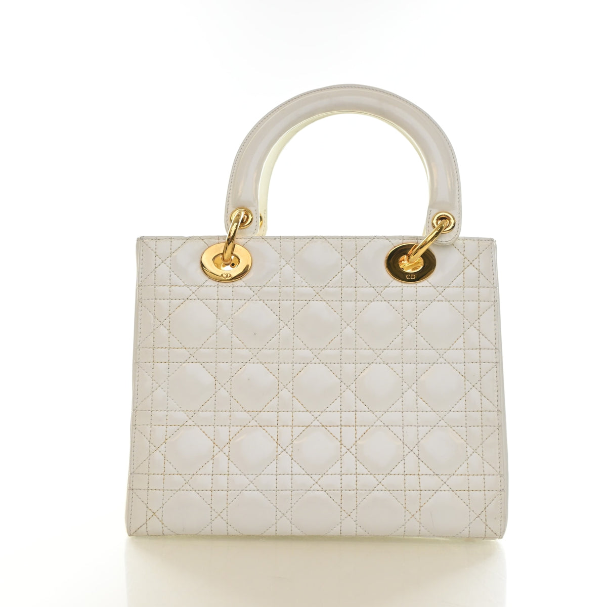 Christian Dior Medium Glazed Calfskin Lady Dior, photo 12 of 22