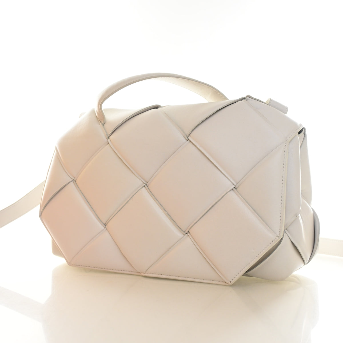 Bottega Veneta Intrecciato Nappa Top Handle Shoulder Bag, photo 3 of 15