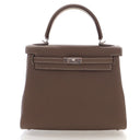 Hermes Etoupe Togo Kelly 25