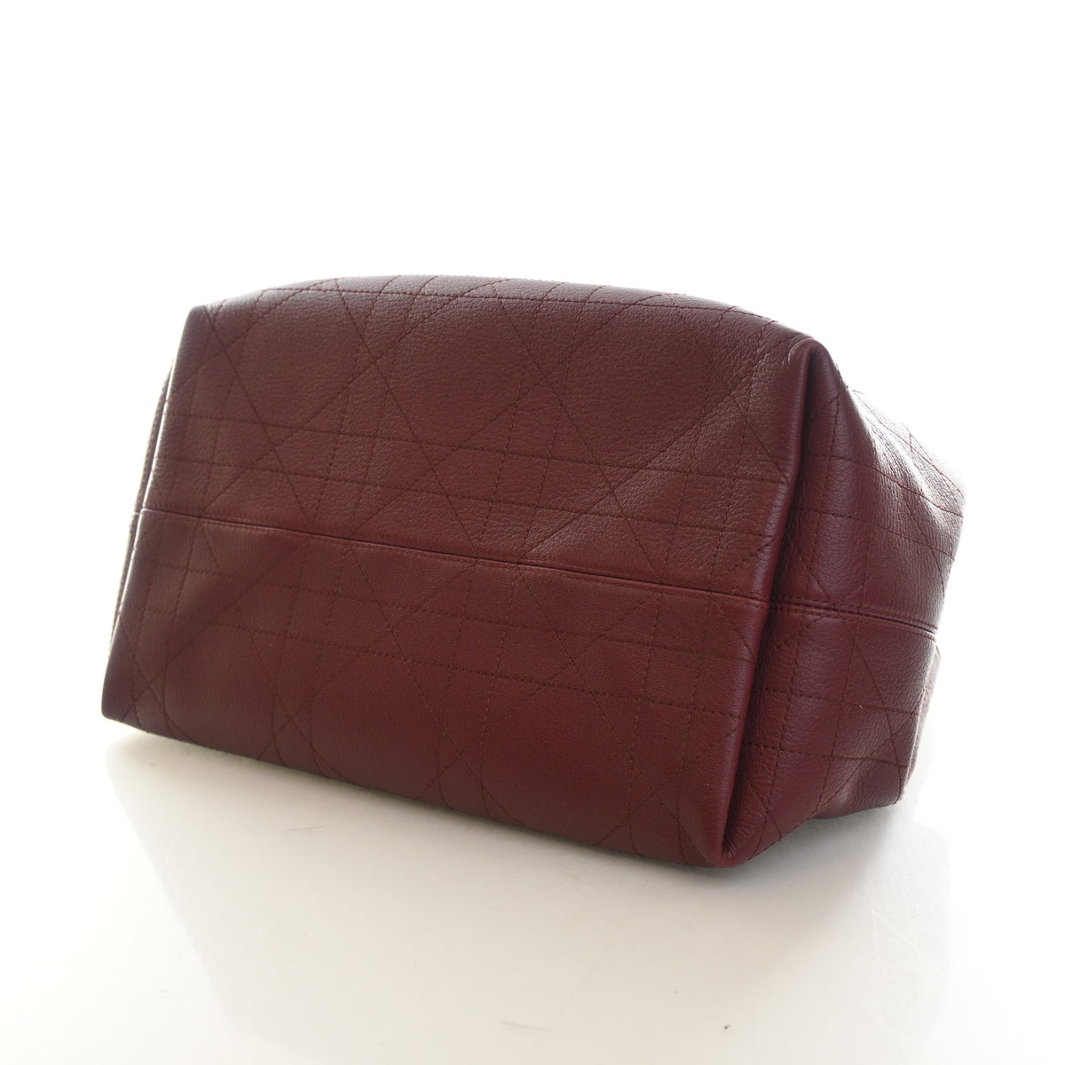 Pre-Owned Christian Dior Medium Calfskin Toujours, base view