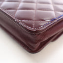 Chanel Patent Wallet On Cha...
