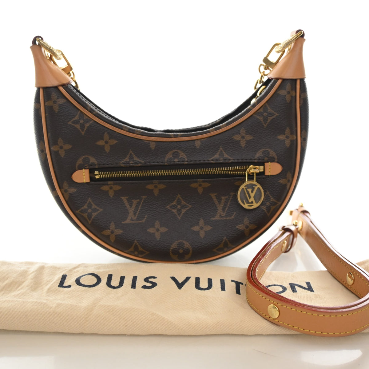 Pre-Owned Louis Vuitton Hobo Monogram Loop Bag, front view, photo 23 of 23