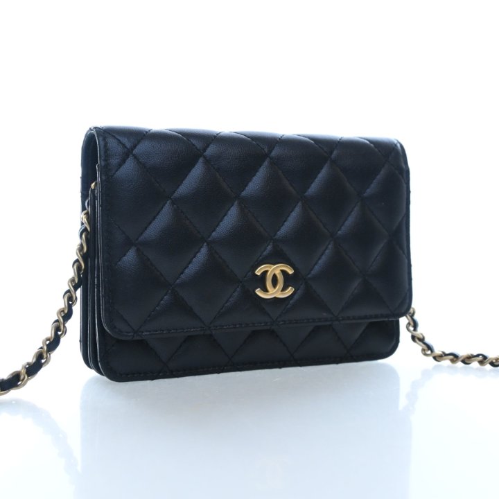 Chanel Mini Lambskin Wallet On Chain (WOC), photo 2 of 20