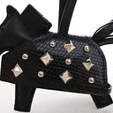 Hermes Noir Lizard Studded ...