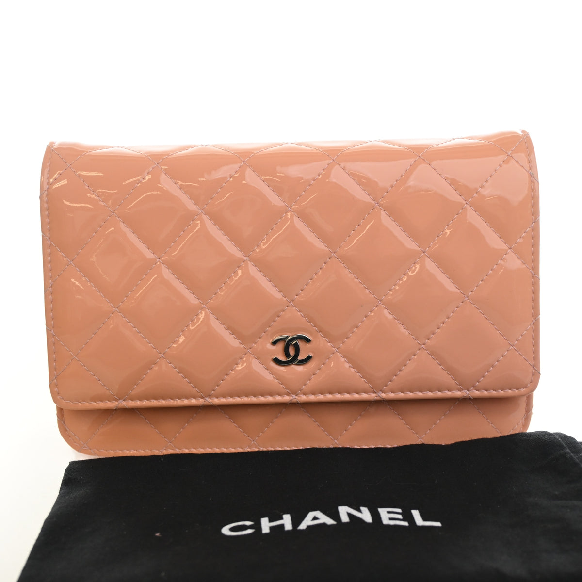 Chanel Patent Classic Wallet On Chain (WOC), photo 15 of 15