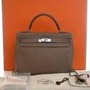Hermes Etoupe Togo Kelly 32