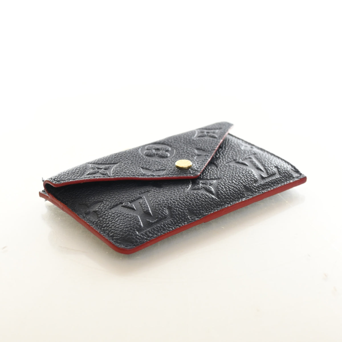 Pre-Owned Louis Vuitton Card Holder Monogram Empreinte Recto Verso, side view