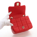 Chanel Mini Lambskin Square...