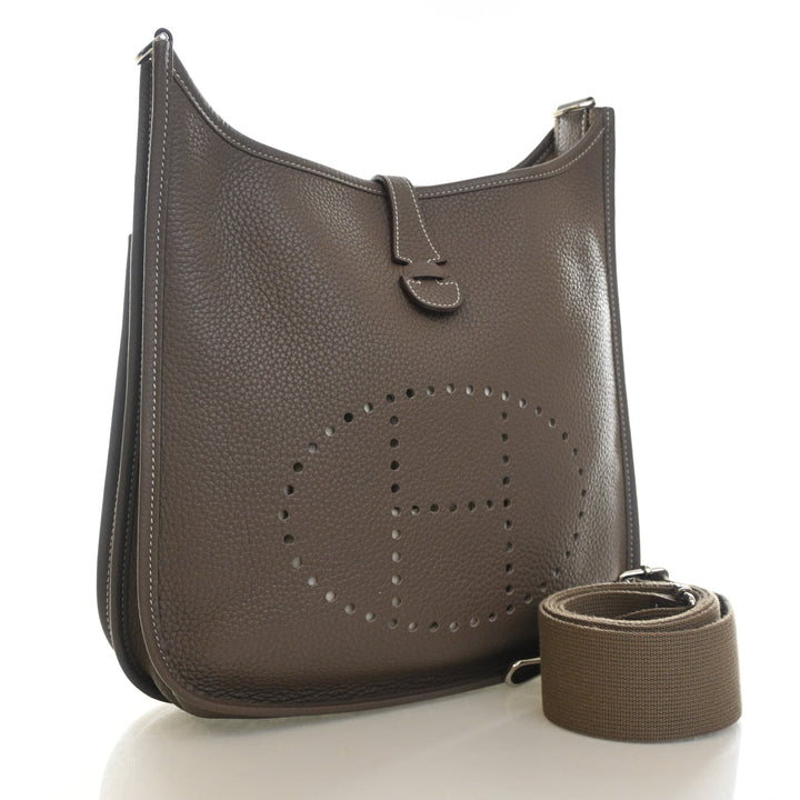 Hermes Etoupe Clemence Evelyne III 29