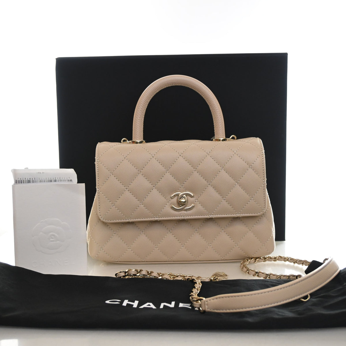 Chanel Small Caviar Coco Handle Bag, photo 16 of 16