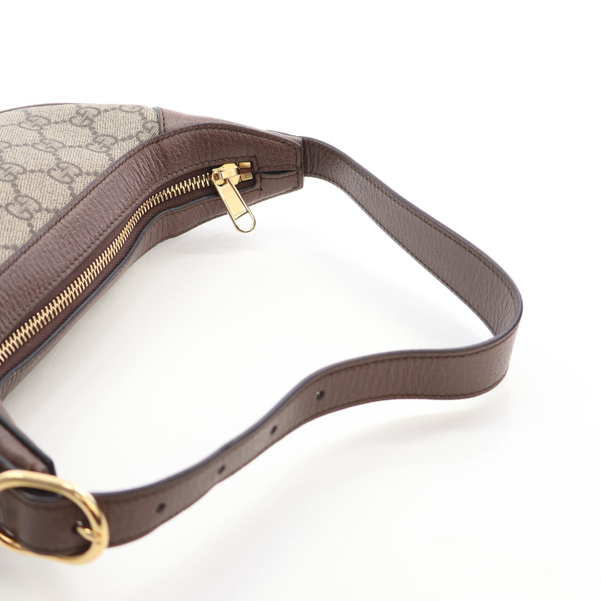 Gucci Mini GG Supreme Ophidia Half Moon Hobo, photo 10 of 16