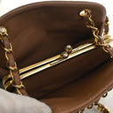 Chanel Vintage Lambskin Kis...