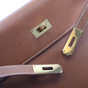 Hermes Vintage Gold Courche...