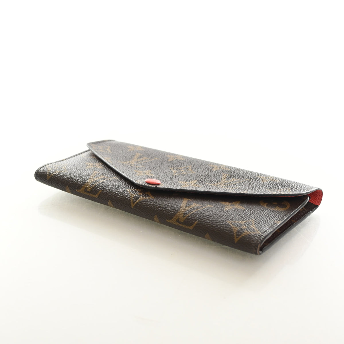 Pre-Owned Louis Vuitton Wallet Monogram Josephine, side profile, photo 7 of 15