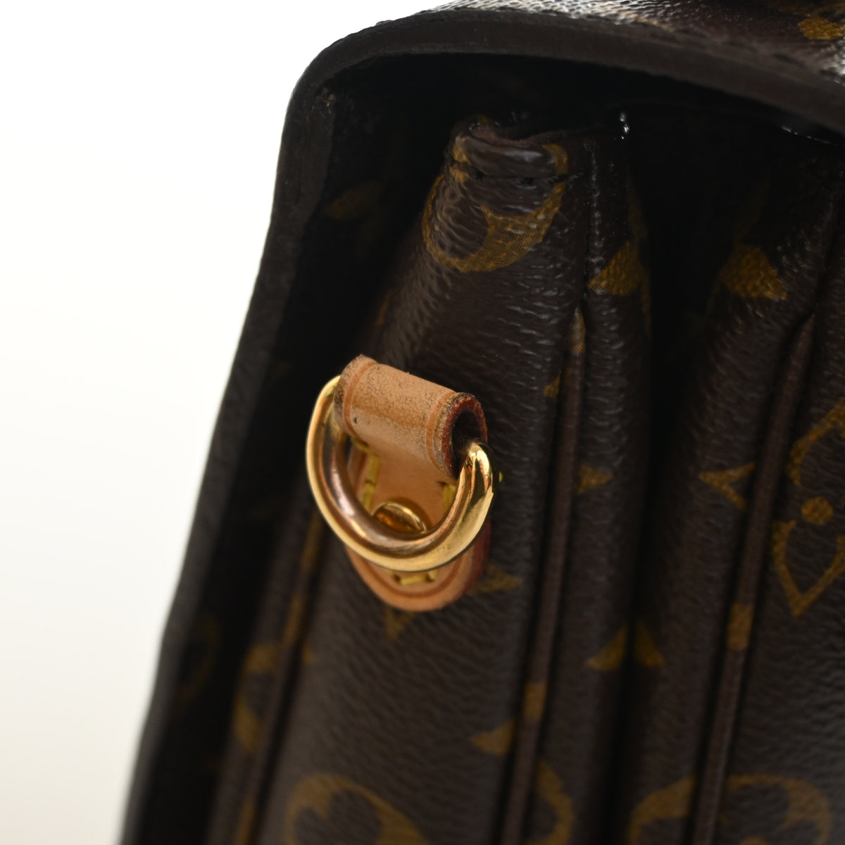 Pre-Owned Louis Vuitton Pochette Metis Monogram, side profile, photo 14 of 16