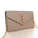 Saint Laurent Calfskin Cass...