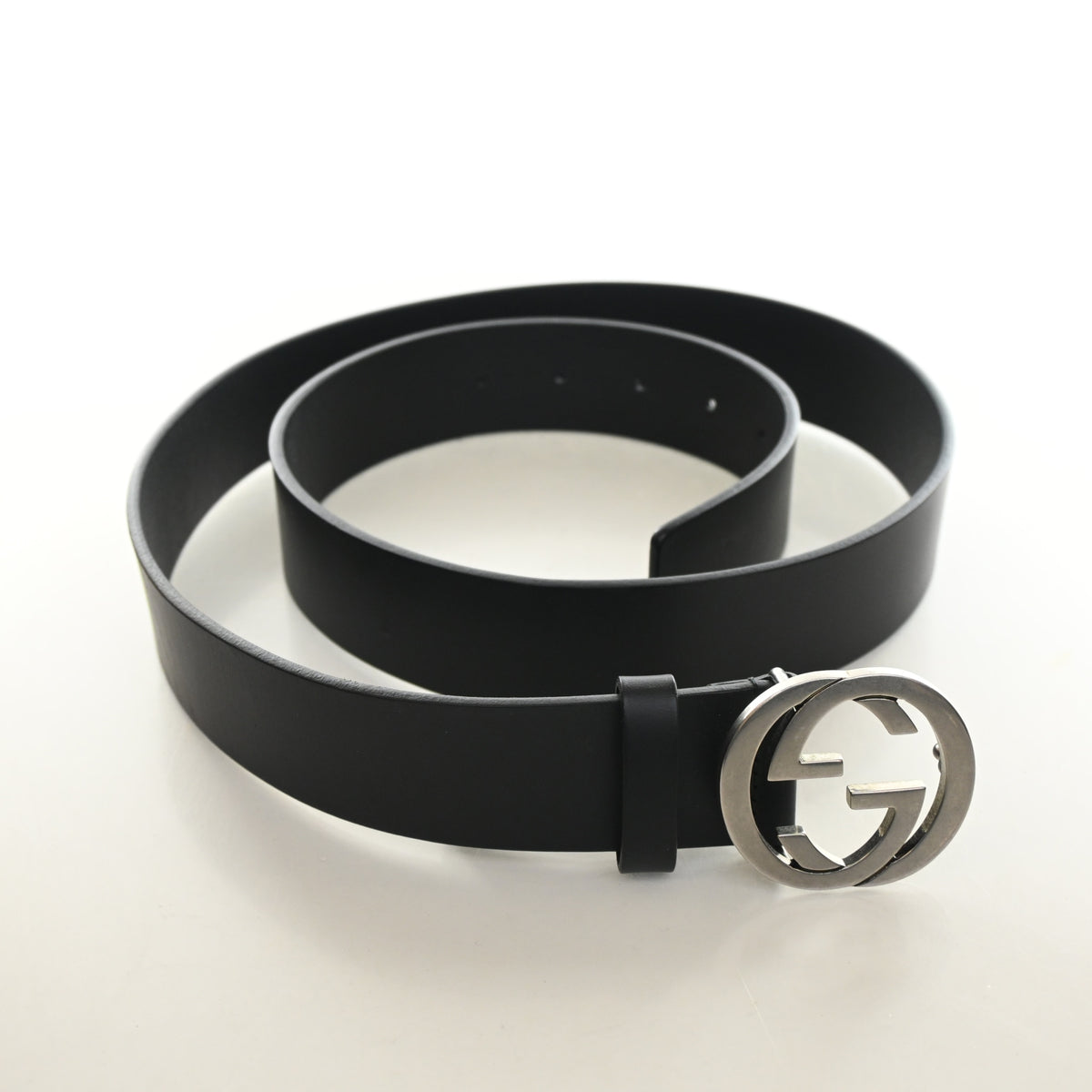 Gucci Calfskin Interlocking G Belt Sz 100/40, photo 3 of 6