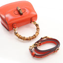 Gucci Mini Calfskin Bamboo ...