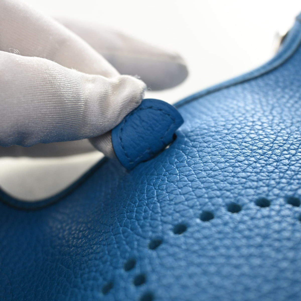 Hermes Bleu Frida Clemence Evelyne TPM 16, photo 12 of 14