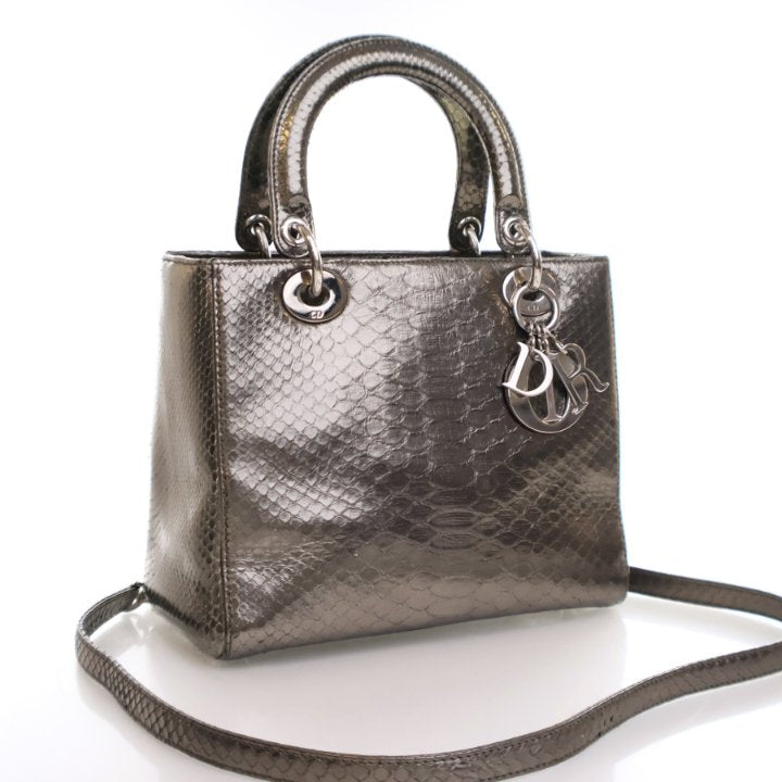 Dior Medium Python Lady Dior