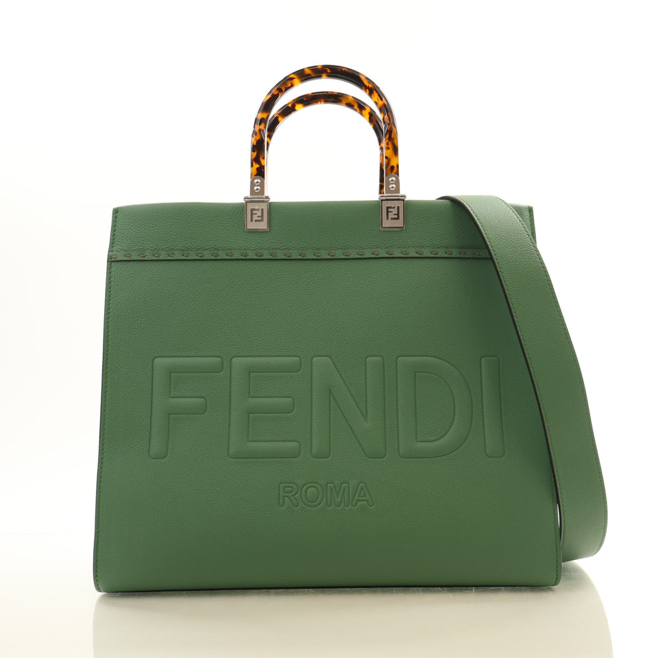 Fendi Calfskin Sunshine Tote