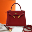 Hermes Rouge Casaque Togo K...