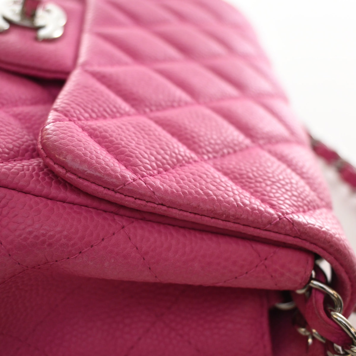 Chanel Mini Caviar Square Classic Flap Bag, photo 15 of 26