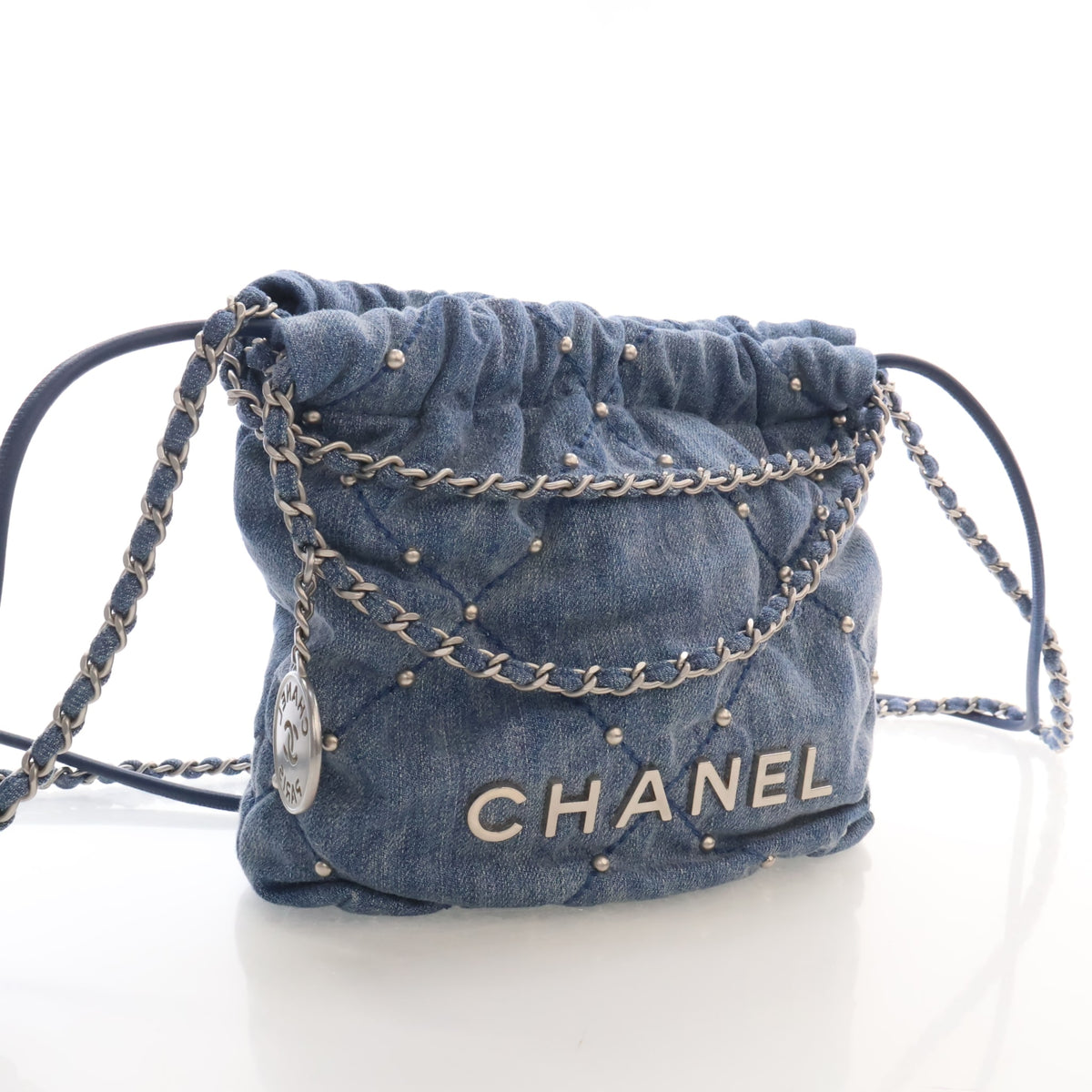 Chanel Mini Denim 22 Hobo, photo 2 of 17