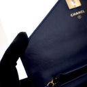 Chanel Lambskin Chevron Env...