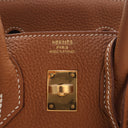 Hermes Gold Togo Birkin 25 