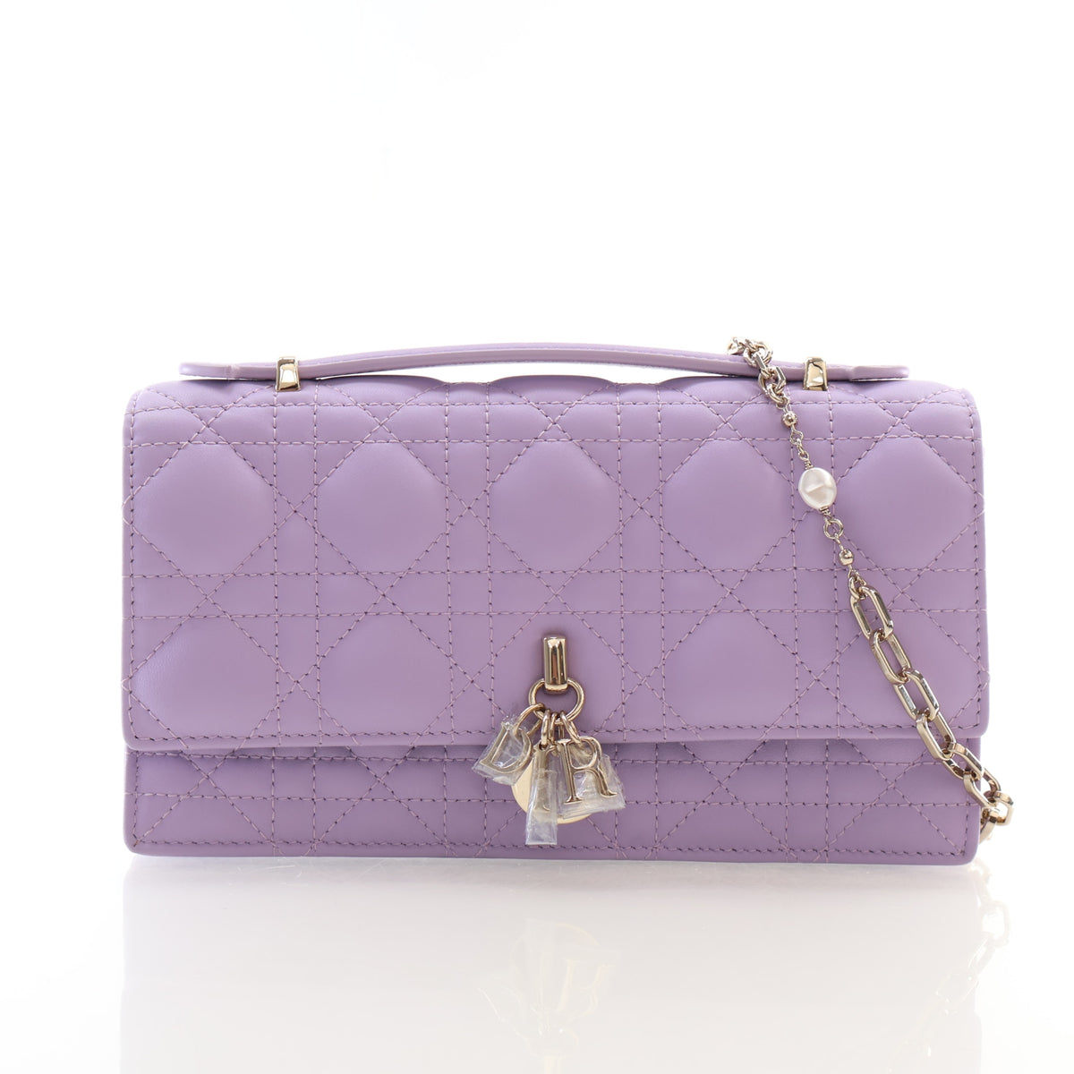 Pre-Owned Christian Dior Mini Lambskin My Dior, front view