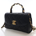 Chanel Mini Lambskin Top Ha...