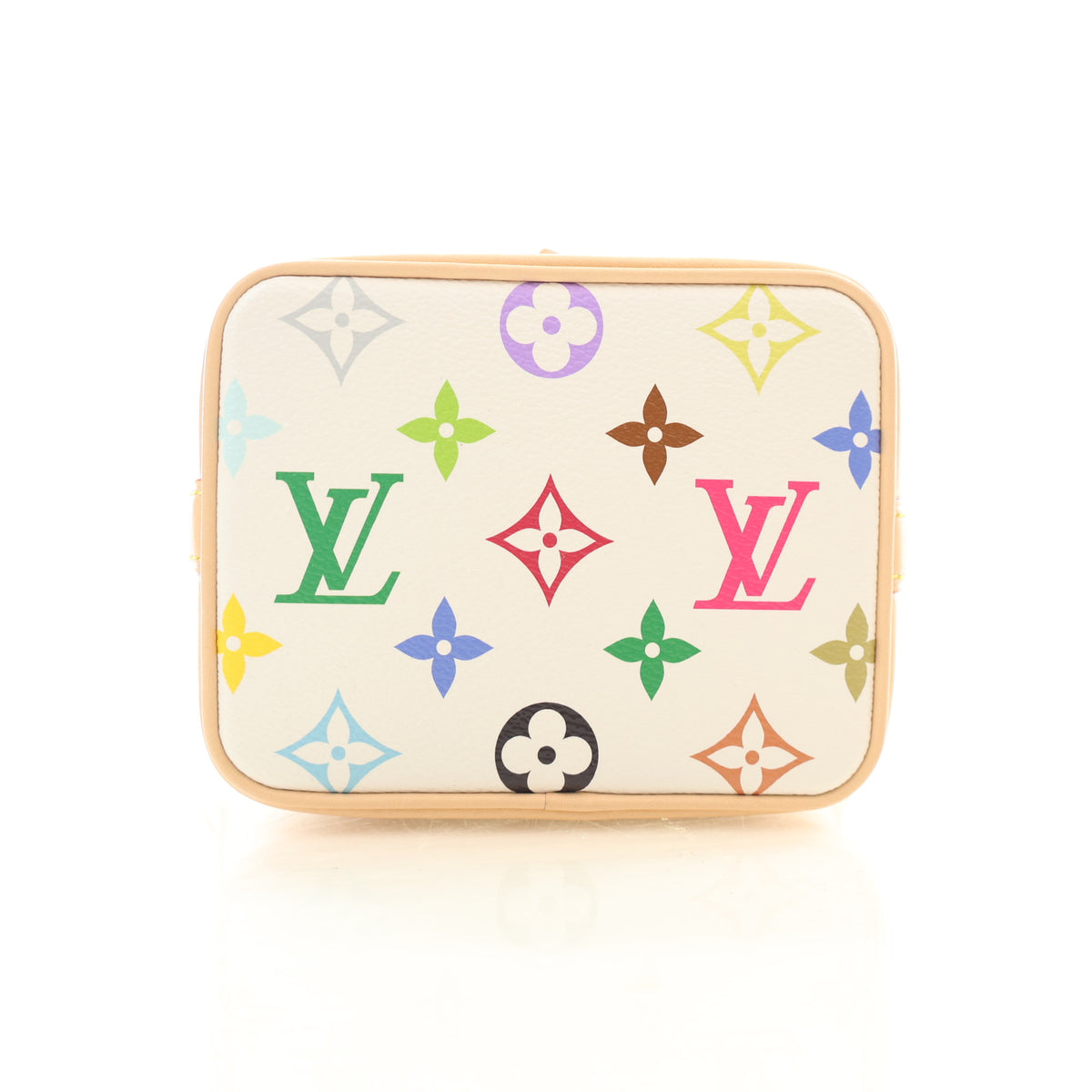 Pre-Owned Louis Vuitton Nano Multicolor Monogram Noe, front view, photo 9 of 14