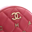 Chanel Mini Lambskin Round ...