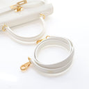 Hermes Blanc Swift Kelly 25