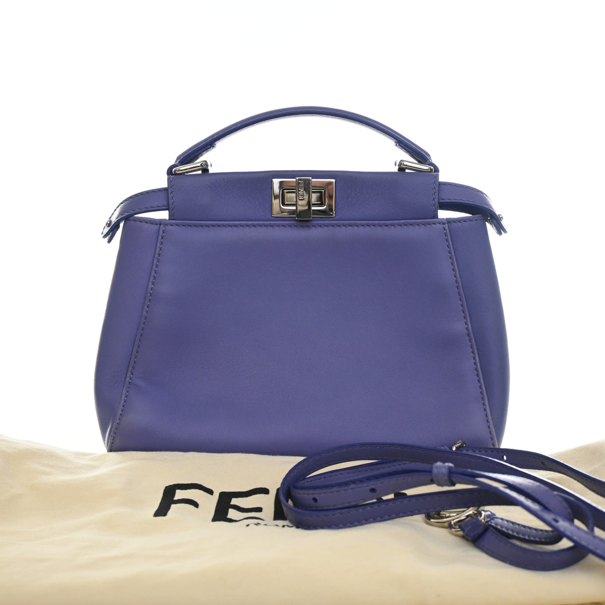Fendi Mini Lambskin Peekaboo, photo 19 of 19