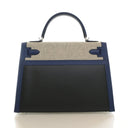Hermes Bleu Saphir Toile H ...