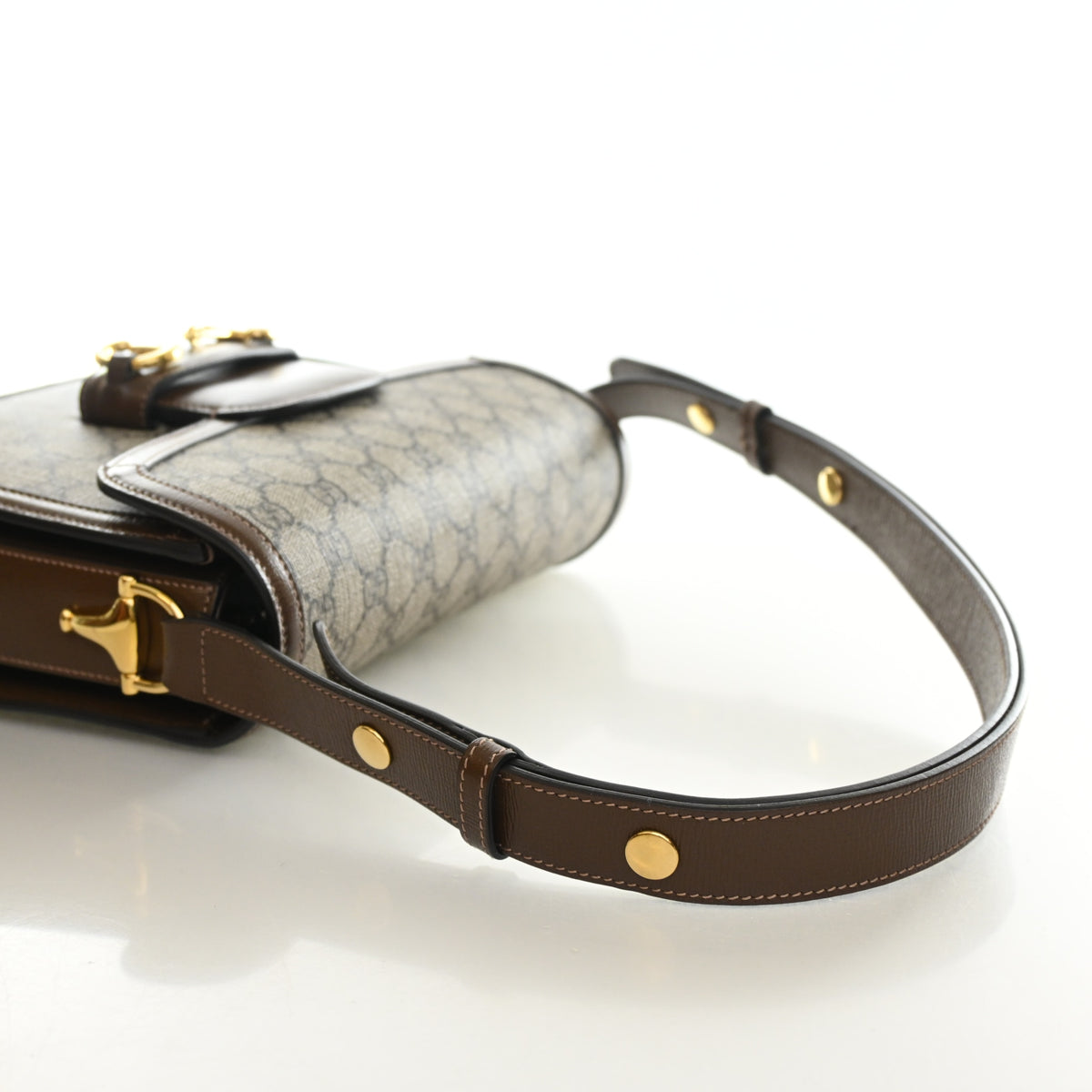 Gucci Medium GG Supreme Horsebit 1955, photo 10 of 12