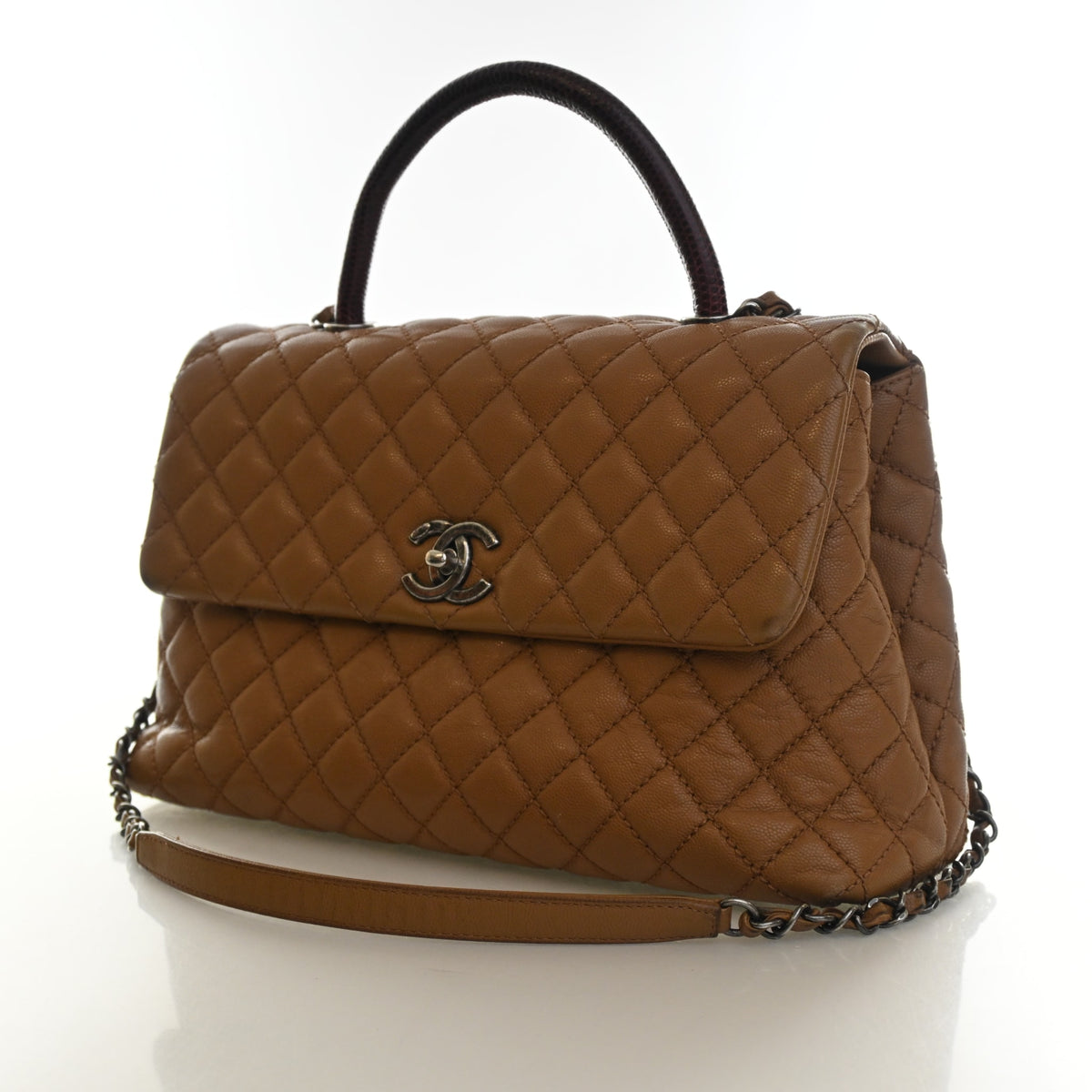 Chanel Large Caviar Coco Handle Bag, photo 3 of 23