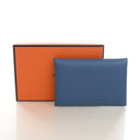 Hermes Bleu Tie Epsom Calvi...