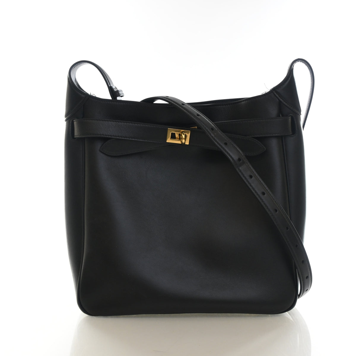 Pre-Owned Balenciaga Hobo Small Calfskin Bel Air Bag, front view