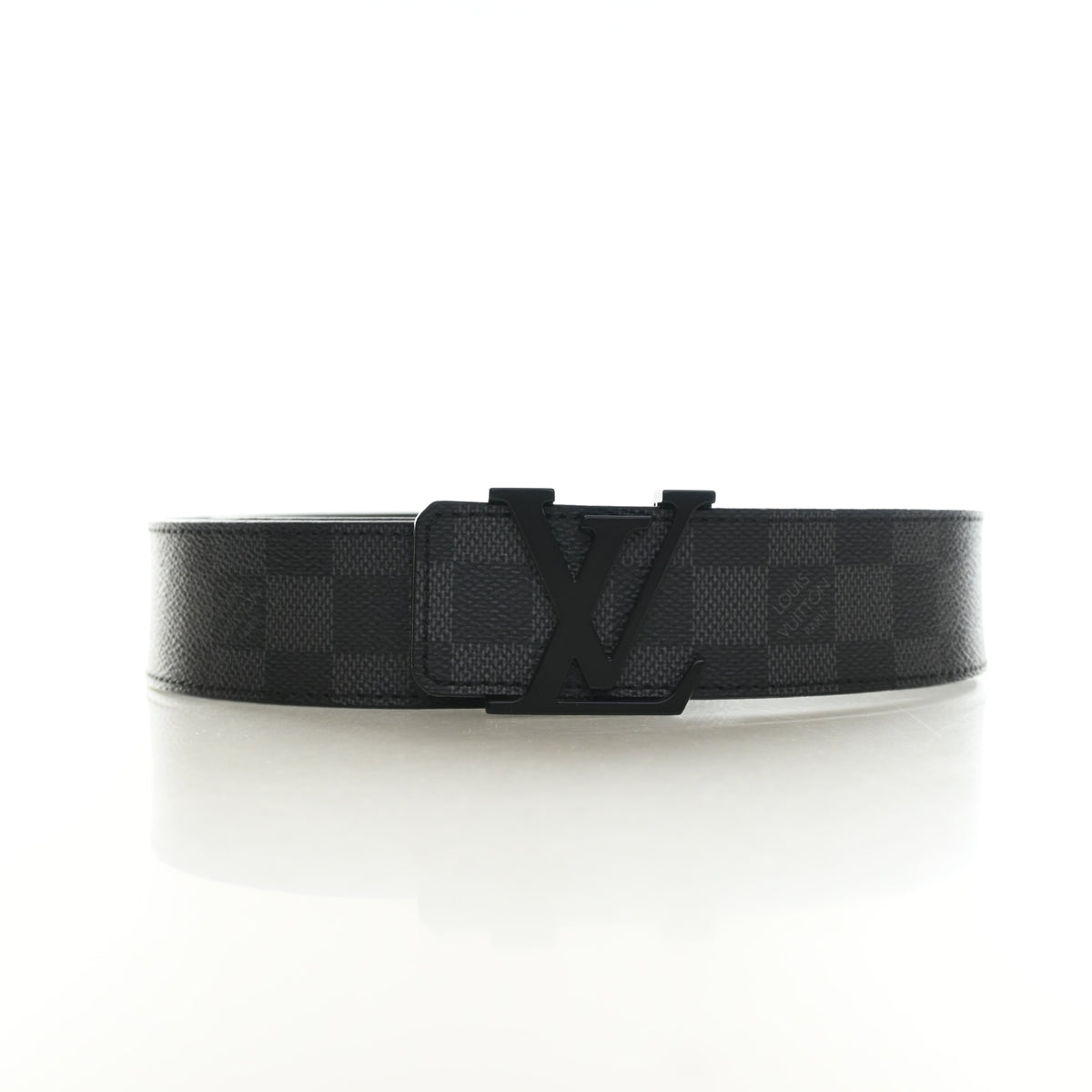 Louis Vuitton Damier Graphite Initiales Belt Sz 90/36, photo 1 of 8