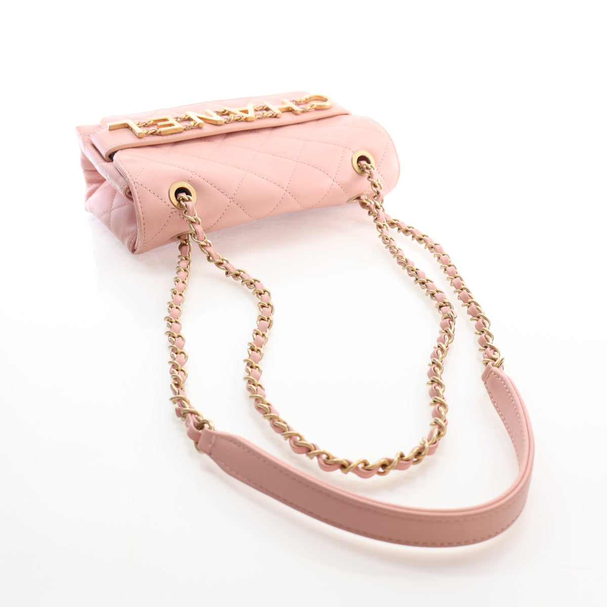 Chanel Small Calfskin Enchained Mademoiselle Flap Bag, photo 12 of 19