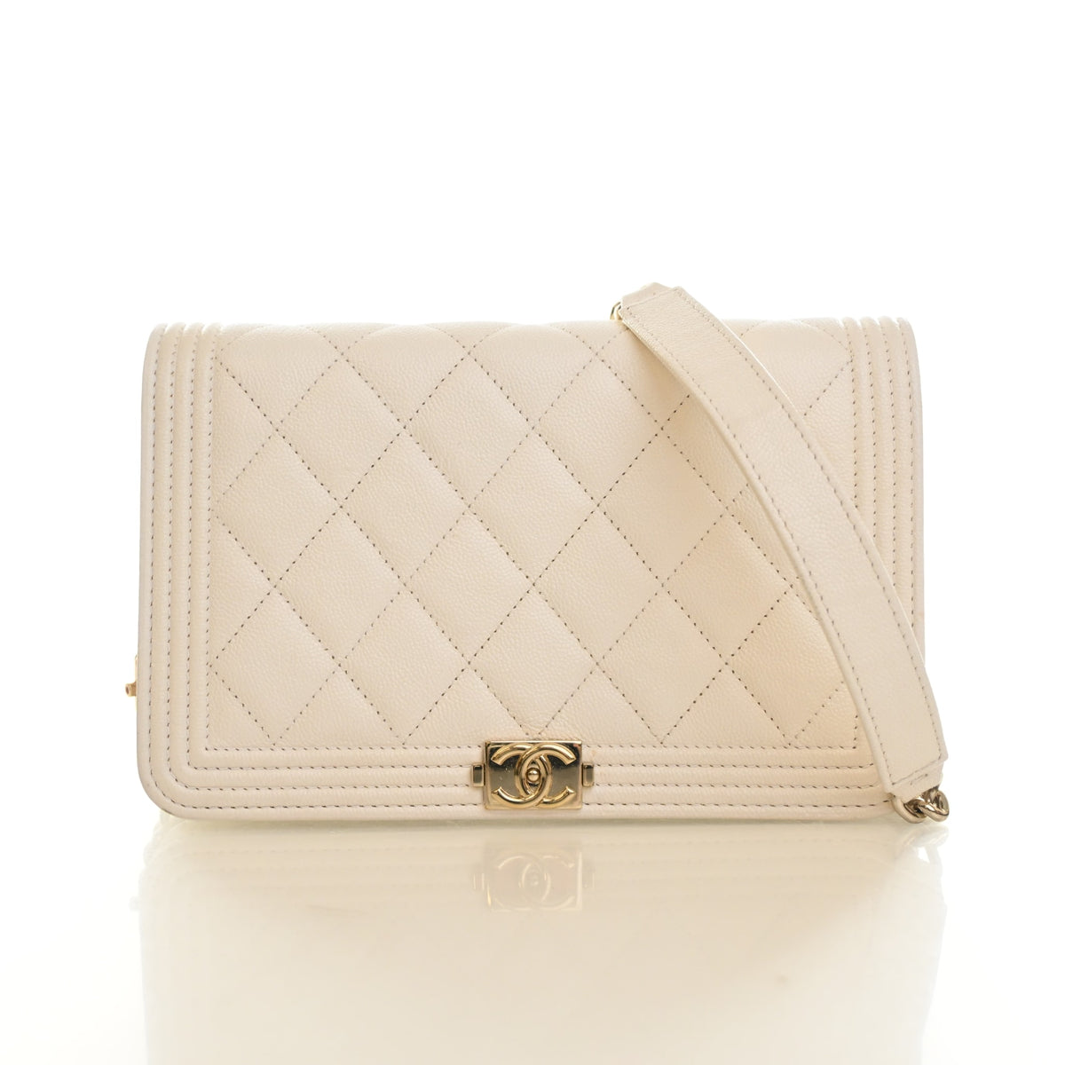Chanel Caviar Boy Wallet On Chain (WOC), photo 1 of 19