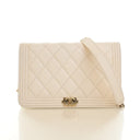 Chanel Caviar Boy Wallet On...