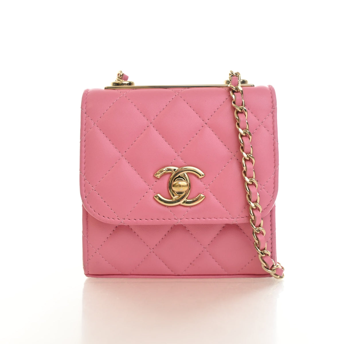 Chanel Mini Lambskin Trendy CC Clutch With Chain, photo 1 of 19