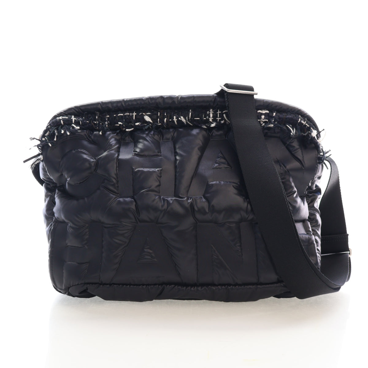 Chanel Nylon Tweed Doudoune Coconage Bag, photo 1 of 18